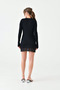 Women's Viscose Lace Detailed Long Sleeve Curve Sports Stylish Blouse Tunic - 7