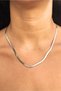 Silver Italian Chain Steel Necklace