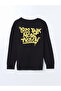 Lcw Kids New Black Crew Neck Boy Pajamas Set - 2