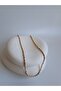 Gold Color Silver Dorica Necklace