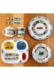 Melamine Compartmented Fork Spoon Set - Boxed Cup / Drinking Cup - 4