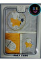 Newborn Gray Starry Teddy Bear Luxury Hospital Exit 5-Piece Bodysuit Set - 2