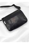 Women's Black Genuine Leather Strap Shoulder and Crossbody Bag - 3