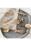 So-much Seashell Clip Pearl Detailed Buckle-9 - 2
