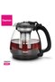 Glass Tea Pot with Filter 2000mL, Glass Tea Pot Infuser, Great For Loose Leaf Tea, - 3
