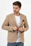 Puebla C189 Regular Fit 6 Drop Lycra Jacket Beige - 3