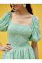 Floral Viscose Dress Mini Gipeli Layered - 5