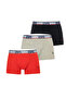 Men'S, Licensed, Uspa, Red-Grey-Black, Special Production, 3-Piece Boxers