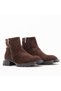 Adalıe Women's Khaki Suede Leather Boots 1605-2 - 2