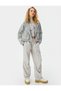 Hooded Coat Zippered with Snap Closure Pockets - 2