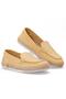 Andra Women's Khaki Leather Shoes 24020 - 5