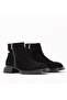 Adalıe Women's Khaki Suede Leather Boots 1605-2 - 2