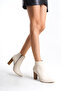 100% Genuine Leather Comfortable Stylish Women's Boots - 4