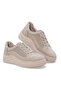 Prenia Women's Khaki Nubuck Leather Shoes216679-1 - 5