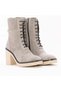 Erato Women's Khaki Suede Leather Boots K613-2 - 2