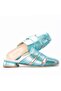 Yulia Women's Genuine Leather Evening Dress Slippers K1597 - 5