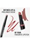 Lasting Finish Exaggerate Automatic Lip Liner - 45 - Epic Burgandy, 0.25g - 8