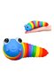 Unplug Flexible Caterpillar 20 cm - Educational Caterpillar Shaped Colorful Sensory Educational Toy - 7