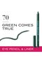 Contour Clubbing Waterproof Eye Pencil - 070 - Green Comes True, 1.2g - 3