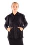 Set rochie neagră cu glugă 24114 - 8
