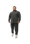 Men's Winter Sweatpants Zipper Detailed Sports Trousers BGSM PNT1384 - 8