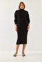 Women's Black Two-Piece Knitwear Set 20246907 - 7