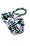 Dental String Dog Bite Ball Toy with Handle 9cm - 3
