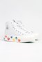 White Color Daily High-Sole Women's Sneaker Sports Shoes Bn-31128 - 2