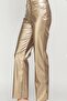Gold Leather Basic Women's Trousers MG1316 - 5