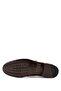 Men's Genuine Leather Tan Loafer Shoes - 4