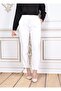 DOUBLE FABRIC CARROT TROUSERS - 3