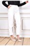 DOUBLE FABRIC CARROT TROUSERS - 2