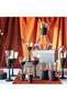 Vision Black 24K Gold Gilded 200ml 6 Pieces Black - Gold Glass Whiskey Glass 9- 010100 - 2