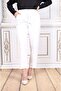 DOUBLE FABRIC CARROT TROUSERS - 4