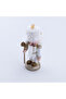 New Year's Ornament Tin Soldier Set, 10 Cm, White 4 Pcs - 5