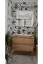 Foil Finish and Cats Patterned Refrigerator and Dishwasher Cover - 2