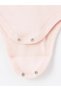 Lcw Baby Crew Neck Printed Baby Girl Snapback Bodysuit 2-Pack (W4) - 3