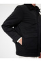 Slim Fit Jacket Plush Collar Detailed Zippered - 5