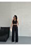 Zeo Basic Palazzo Fabric Pants Oversize Original Cut - 2