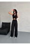 Zeo Basic Palazzo Fabric Pants Oversize Original Cut - 7