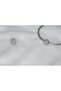 Stoned Snowflake Stainless Steel Charm - 3
