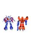 Illuminated 2-Piece Power Robot Transformer Transforming Vehicles