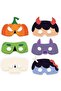 Halloween Halloween Paper Mask 6 Pieces - 2