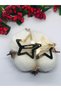 Gold Color Very Stylish Star Snap Hair Clip Set of 2 (3 cm) - 5