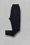 Winter Black Color Raised Mesh Leggings Rib Fabric Soft Underwear - 2