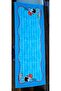 Mavi Dama Desenli Runner - 2