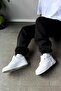 Adjustable Leg Basic Black Sweatpants Black - 2