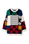 PATTERNED KNIT SWEATER - 4