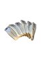 Unpainted Pure Wool Self-Striped 6 Pairs of Men's Socks - 2