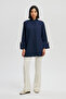 WIDE CUFF POPLIN SHIRT - 2